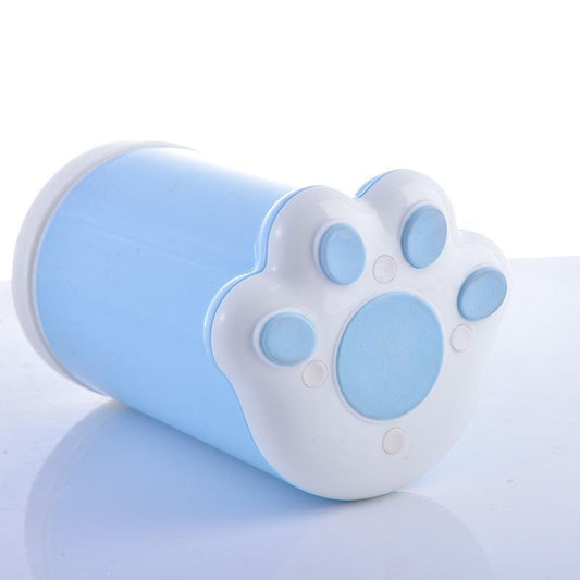 Lavadora portátil de silicona para patas de perro