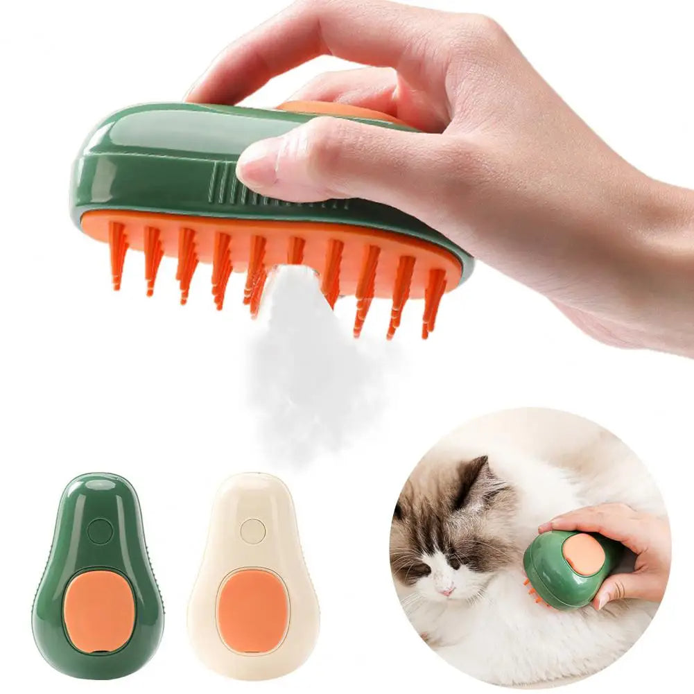 Cepillo de vapor para perros y gatos