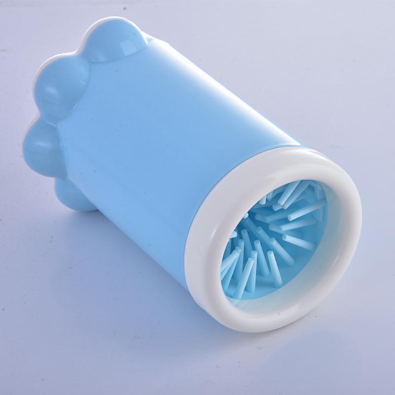 Lavadora portátil de silicona para patas de perro