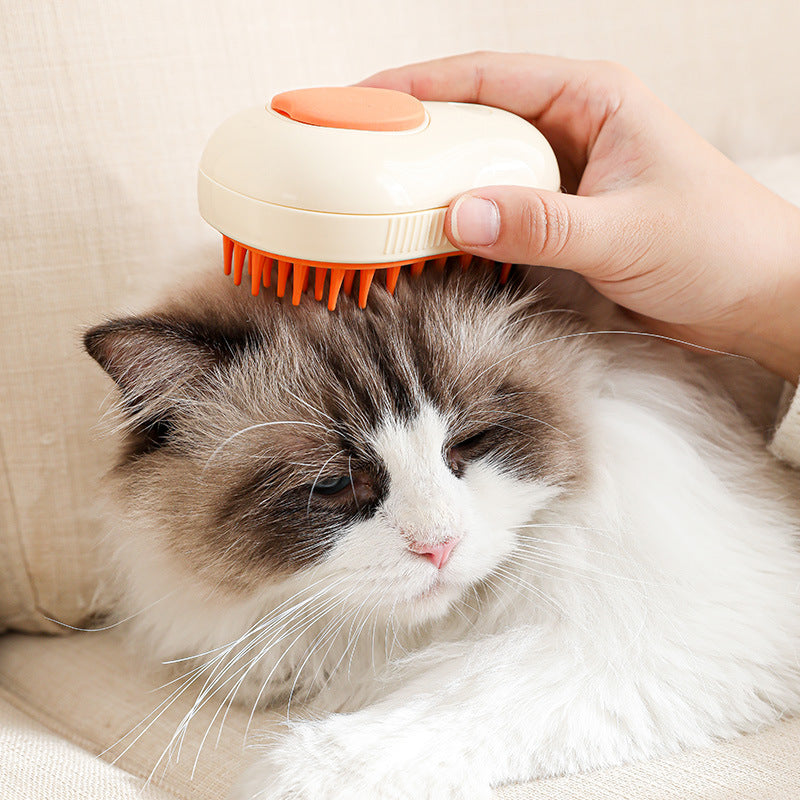 Cepillo de vapor para perros y gatos