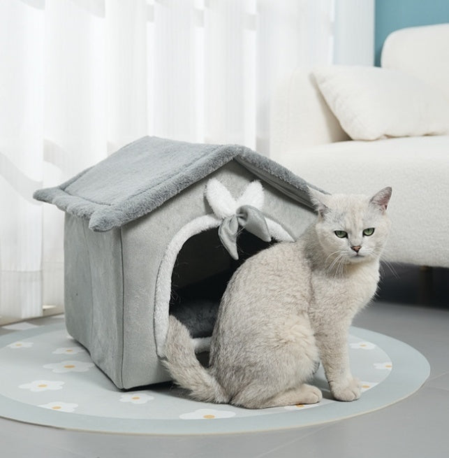 Caseta para perros pequeños y gatos