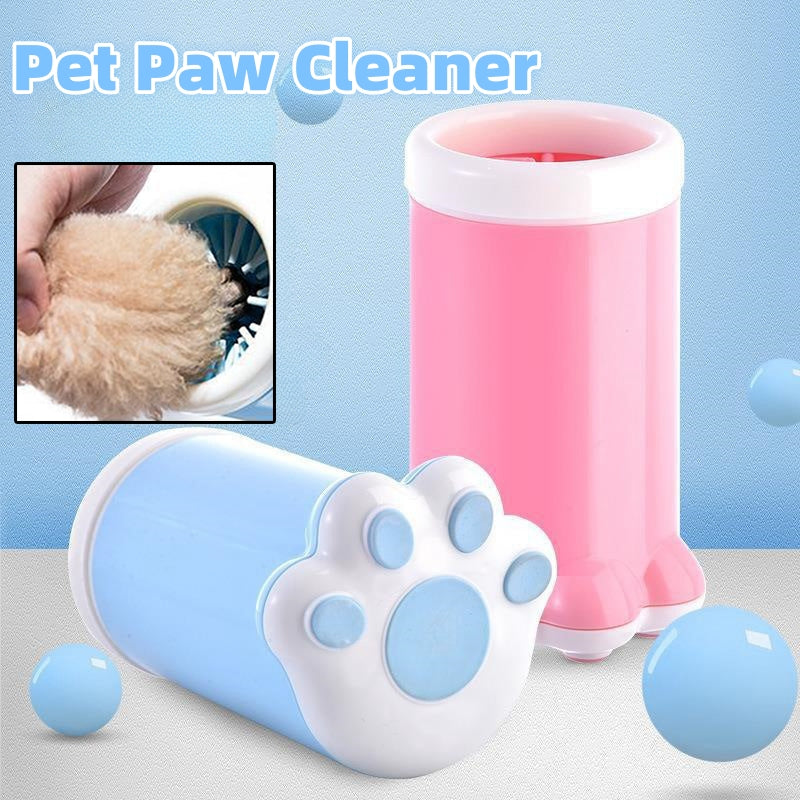 Lavadora portátil de silicona para patas de perro