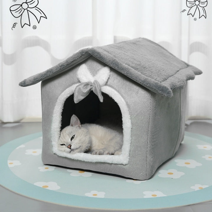 Caseta para perros pequeños y gatos