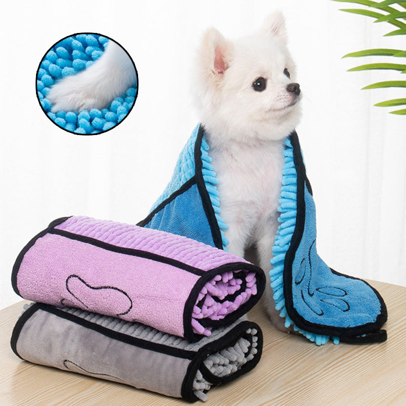 Toalla superabsorbente para perros y gatos
