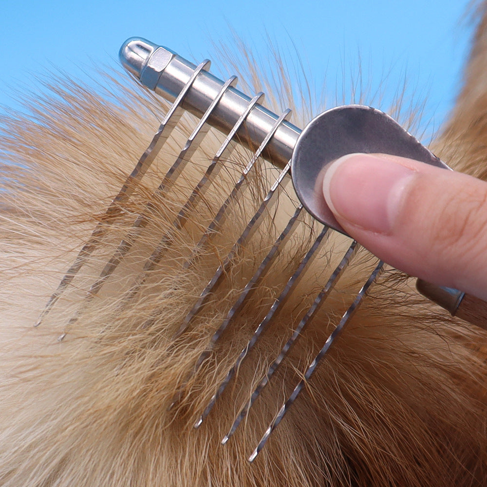 Cepillo para eliminar nudos y pelos sueltos