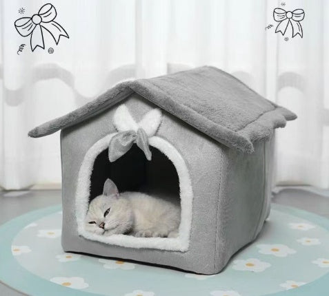 Caseta para perros pequeños y gatos