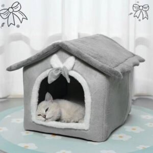 Caseta para perros pequeños y gatos